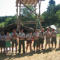 Opening na toteming - Scouts en Gidsen Zaventem 